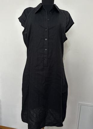 Платье h&m, лён, вискоза