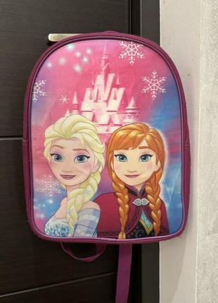 Рюкзак anna elsa холодное сердце 20*30см