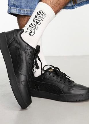 Мужские кроссовки puma rbd game low black