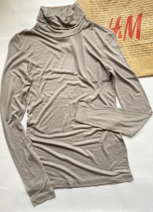 Жіночий гольф h&m довгий рукав водолазка реглан лонгслів