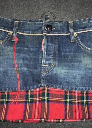 Dsquared оригінал джинсова юбка р.36-38