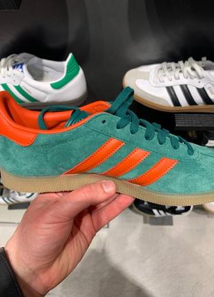 Adidas gazelle green женские кроссовки1 фото