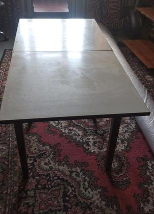 Раскладывающийся кухонный обеденный стол 60см на 60см6 фото