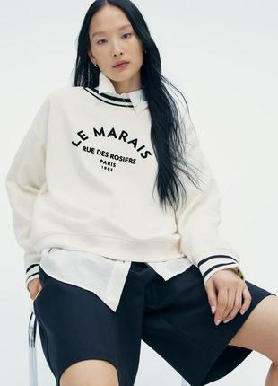 Свитшот свитшот худи свитер h&m hm 1011828081 оригинал ✅ xs s m l xl xxl