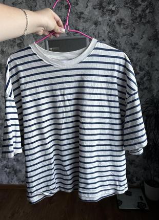 Футболка оверсайз bershka