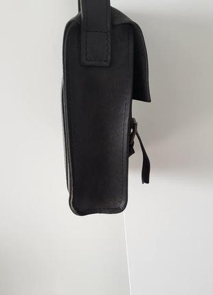Кожаная сумка планшетка b010 - bagllet, сумка через плечо3 фото
