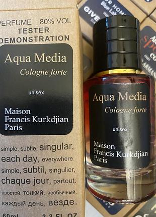 Aqua media cologne forte тестер оае