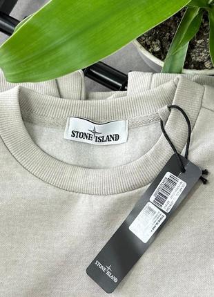 ⭐️світшот stone island бежевий
stoneisland