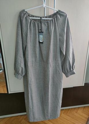 Сукня нова 2хл 52 льон