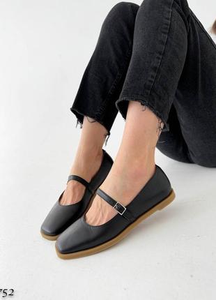 Туфли, цвет: черный материал: натуральная кожа2 фото