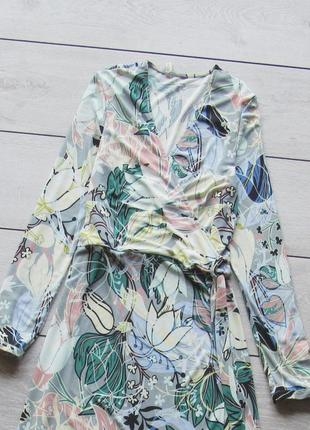 Неймовірна міді сукня на запах в квітковий принт від monsoon2 фото