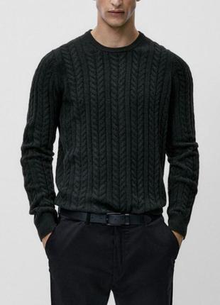 Свитер шерсть кашемир massimo dutti