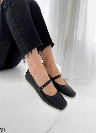 Туфли, цвет: черный материал: натуральная кожа2 фото
