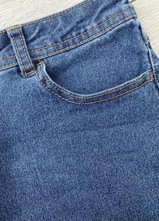 Класні стрейчеві джинсові шорти, м3 фото