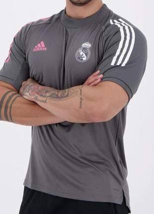 Мужская серая футболка adidas energy cloud white sneaker sneakers оригинал джерси футболка форма реал мадрид hala madrid