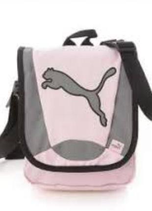 Сумка puma big cat portable рожева