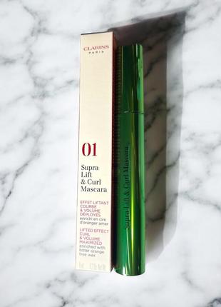 Clarins supra lift & curl туш для вій 8ml