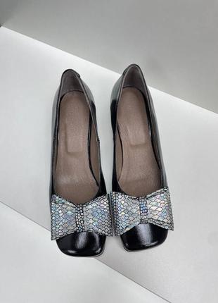 Туфлі жіночі з бантиком