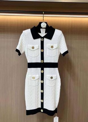 Брендова сукня в стилі balmain