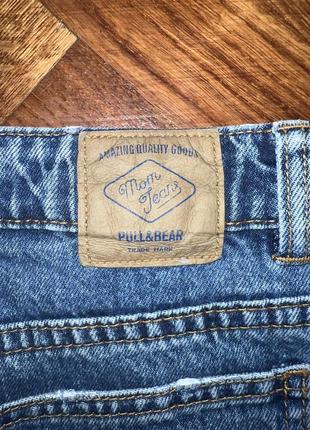Трендовая юбка деним в стиле техас pull & bear4 фото