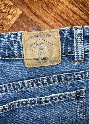 Трендовая юбка деним в стиле техас pull & bear3 фото