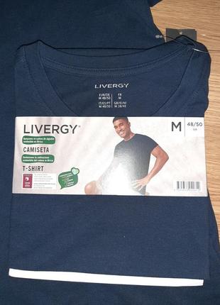 Футболка livergy s 46 48  чоловіча лакоста котон