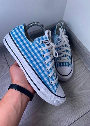 Женские кеды converse chuck taylor blue white