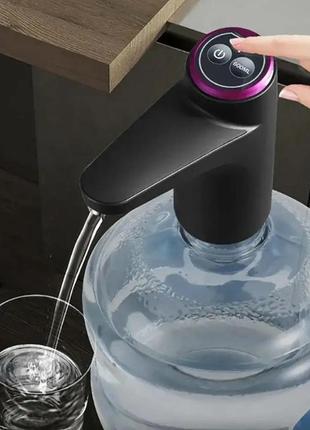 Сенсорная помпа для воды smart touch электронная помпа электронасос для кулера - p-0011, черный4 фото