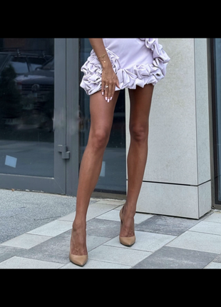 Туфли в стиле zara zanotti беж туфли лодочки