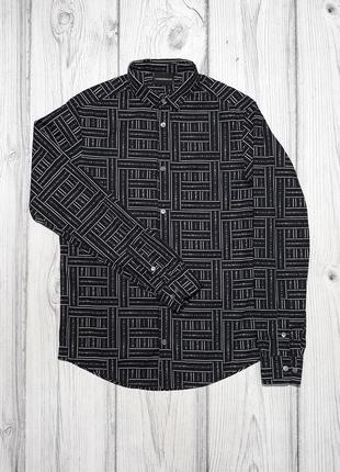 Монограмна сорочка emporio armani рубашка розмір s