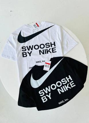 Оригинальный футболка nike swoosh, самые мягкие, найк, джордан эер джордан, спорт1 фото