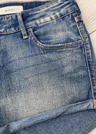 Современные стрейчевые джинсовые шорты, м/л4 фото