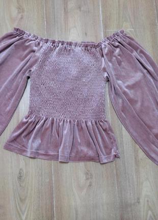 Блуза з довгим рукавом