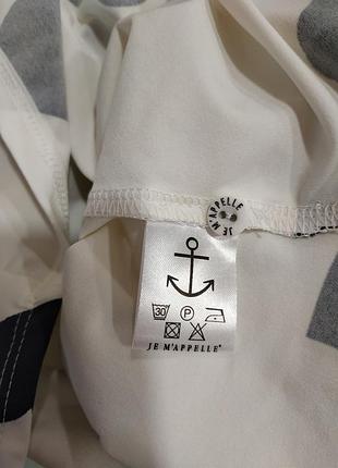 Красива жіноча сорочка, блуза / стрейч /witte blouse van jevan m'appelle8 фото
