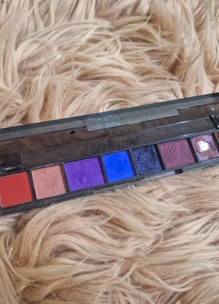 Палитра теней палитра матовые звезды глитер lamel zombie лимитированная коллекция