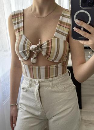 Боди на завязке