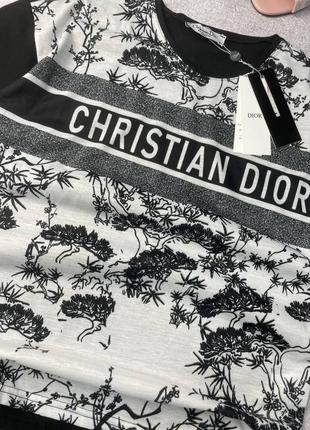 💗 жіночий  спортивний костюм у стмлі "christian dior"💗футболка+штани4 фото