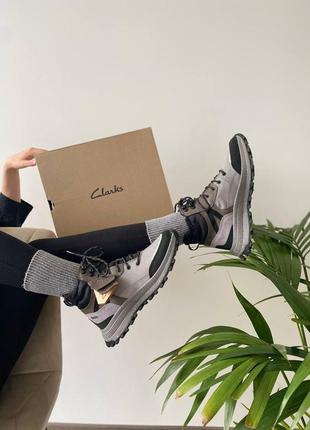 Черевики зимові оригінал clarks atl trek sky gtx рр.37-40