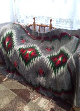 Одеяло гуцульськое из овечьей шерсти