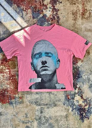 Мужская футболка vintage eminem t shirt smoking time