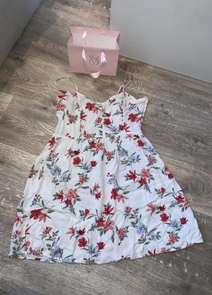 Платье с цветами h&amp;m