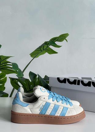 Adidas campus «&nbsp;light grey / blue&nbsp;»