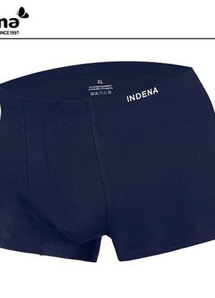 Труси чоловічі indena безшовні бамбук синій l