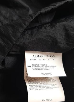 Практичная куртка-ветровка armani jeans9 фото