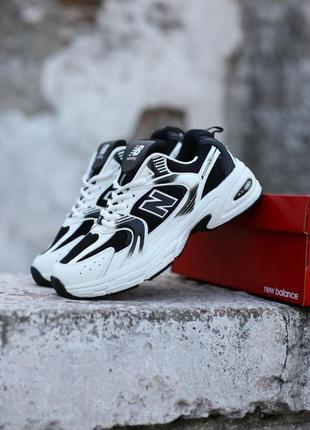 Жіночі кросівки new balance 530 black white