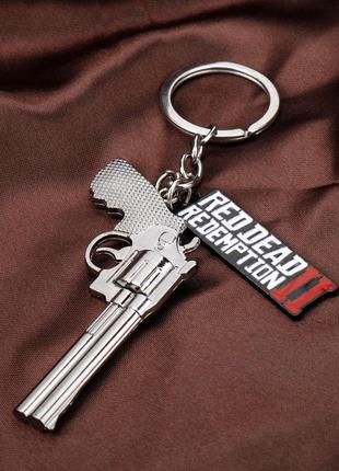 Red dead redemption 2 брелокина ключи rdr 2 rockstar вестерн games ковбой рокстар рок стар револьвер винчестер ковбои game пистолет