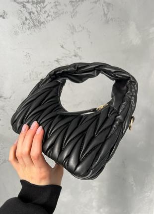 Женская стильная сумка хобо клатч3 фото