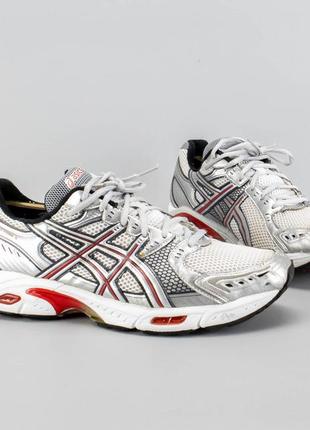 Крутые беговые кроссовки в сетку asics gel-evolution 5