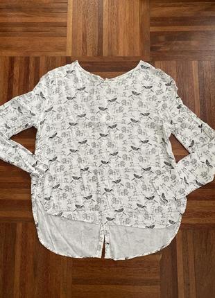 Нова блуза сорочка 💯 віскоза  h&m. 44 (14)  швеція1 фото