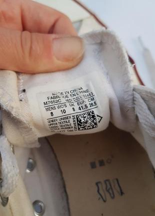 Білі кели конверс унісекс converse 414 фото